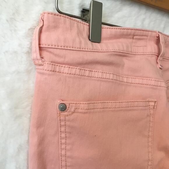 Pilcro and the Letterpress Pink-Orange Fit/Stet Jeans - Picture 11 of 15